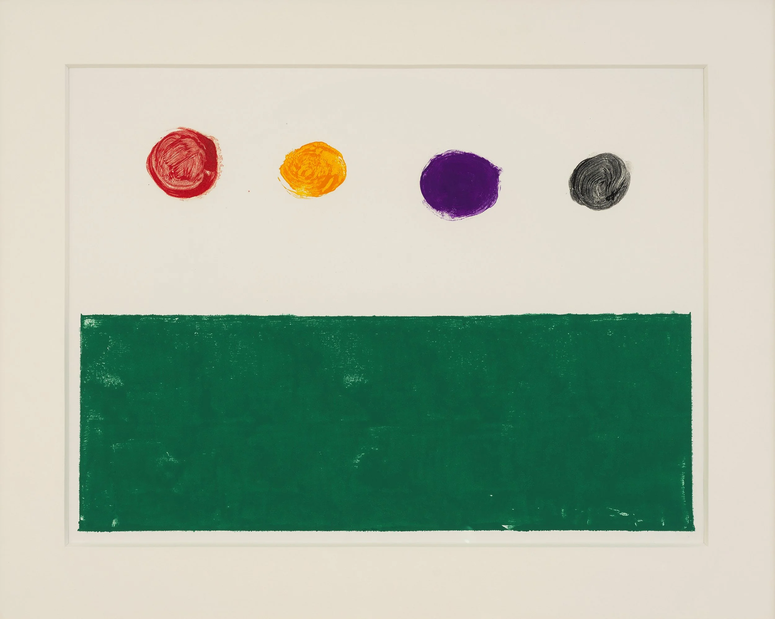Adolph Gottlieb: Monotypes at Pace East Hampton — Adolph & Esther